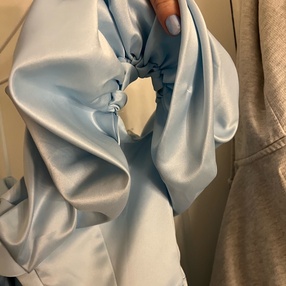 Stacees Off-the-Shoulder Ruffled Prom Dress - Picture 10 of 15